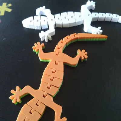 Flexi Gecko V02 - Articulated