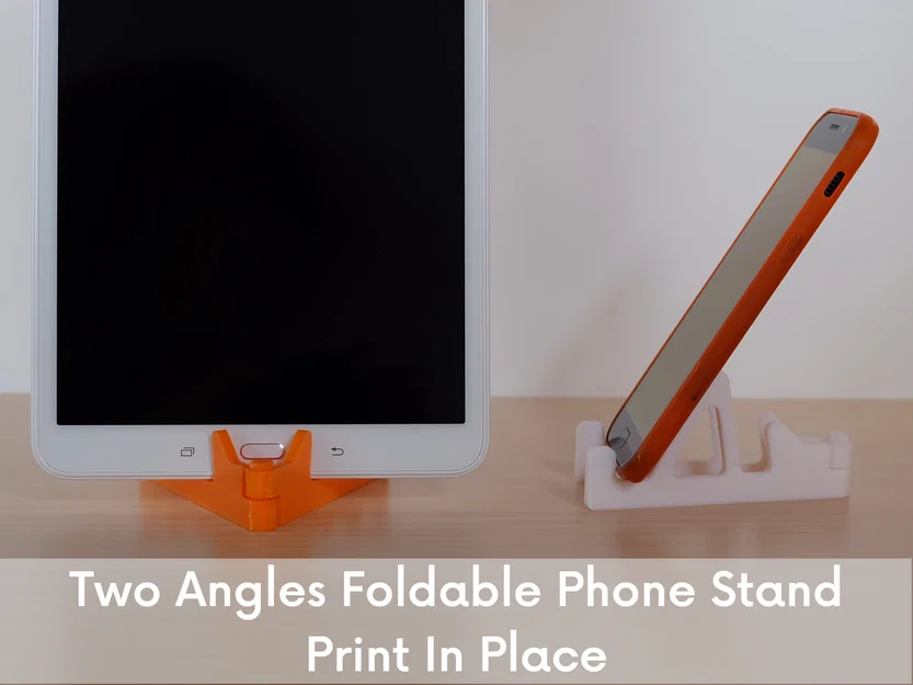 Giá Đỡ Điện Thoại Gập 2 Góc | Print In Place - Image 1