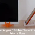 Giá Đỡ Điện Thoại Gập 2 Góc | Print In Place - Thumbnail 1