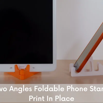 Giá Đỡ Điện Thoại Gập 2 Góc | Print In Place