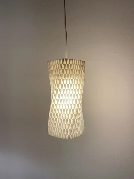 Chụp Đèn Lồng Xoắn (Twisted Lantern Lampshade) - Image 2