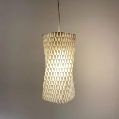 Chụp Đèn Lồng Xoắn (Twisted Lantern Lampshade)