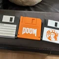 Bộ lót ly hình đĩa mềm (Floppy disk coasters) - Thumbnail 1