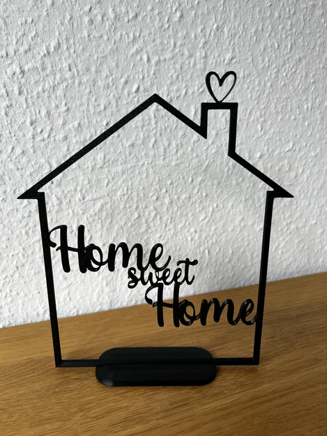 Ngôi Nhà/ Home sweet Home + Đế - Image 1