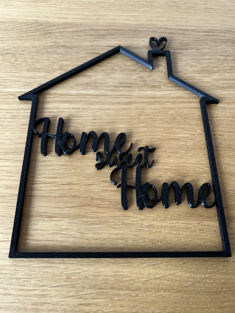 Ngôi Nhà/ Home sweet Home + Đế - Image 2