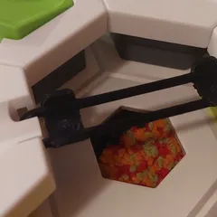 Thanh ray Gravitrax (độ dài 1 ô) - Phụ kiện đường đua bi tự in 3D - Image 1