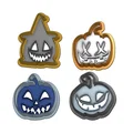 Bộ khuôn cắt bánh quy Halloween hình bí ngô độc đáo cho nhà bếp - Thumbnail 1