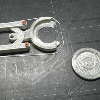 Enterprise Trolley Coin Holder (Fan Art) - Móc khóa giữ đồng xu xe đẩy