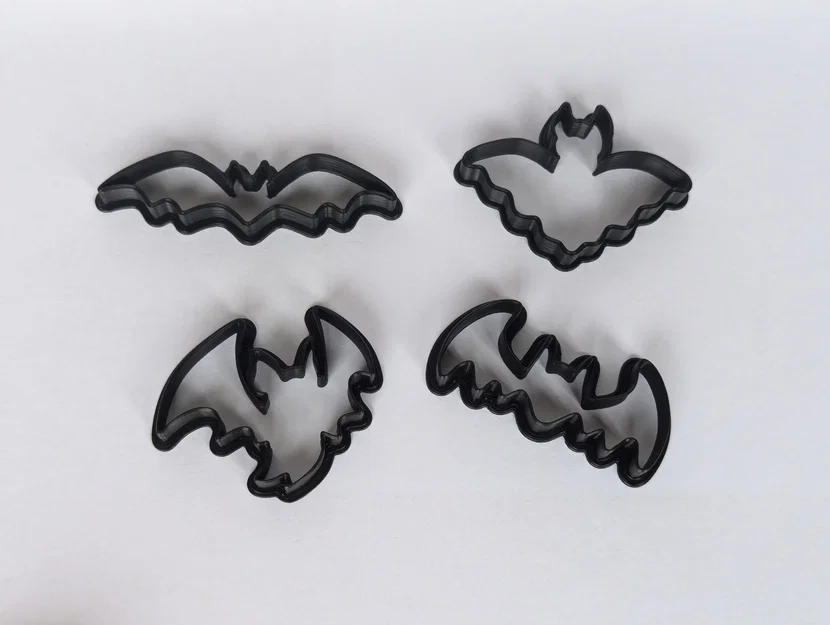Bộ khuôn cắt bánh quy hình dơi độc đáo cho tiệc Halloween - Image 2