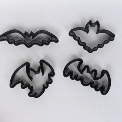 Bộ khuôn cắt bánh quy hình dơi độc đáo cho tiệc Halloween
