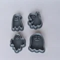 Bộ khuôn cắt bánh quy Halloween hình ma (set) - Thumbnail 2