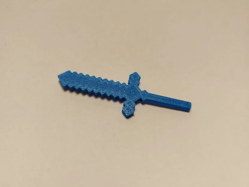 Dụng cụ Minecraft cho các figure khớp in 3D 13 inch - Image 8