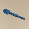 Dụng cụ Minecraft cho các figure khớp in 3D 13 inch - Thumbnail 10