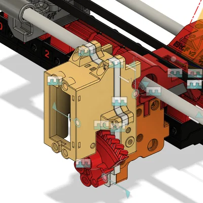 Bản mod ERCF filament Cutter beta7