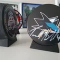 Đế trưng bày đĩa khúc côn cầu (Hockey Puck Stand) in 3D cực chất - Thumbnail 1