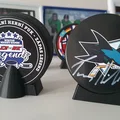Đế trưng bày đĩa khúc côn cầu (Hockey Puck Stand) in 3D cực chất - Thumbnail 2