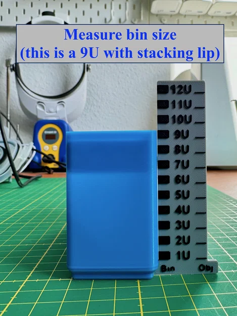 Thước đo chiều cao Gridfinity Height Gauge - Image 2