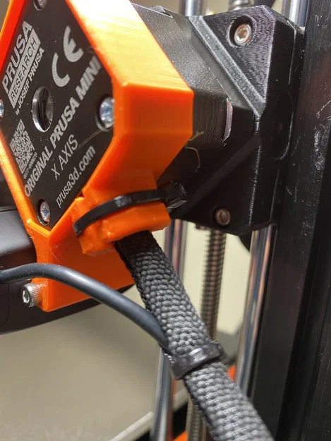 Ngàm Logitech C270 cho Prusa Mini kèm cable strain relief - Image 7