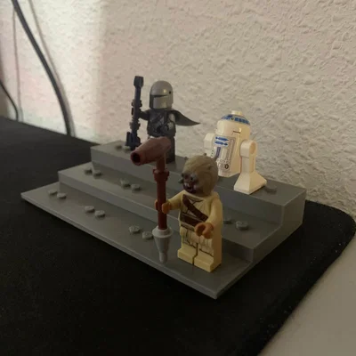 Kệ Trưng Bày Lego Figure Stand - Sắp Xếp Minifigure Gọn Gàng