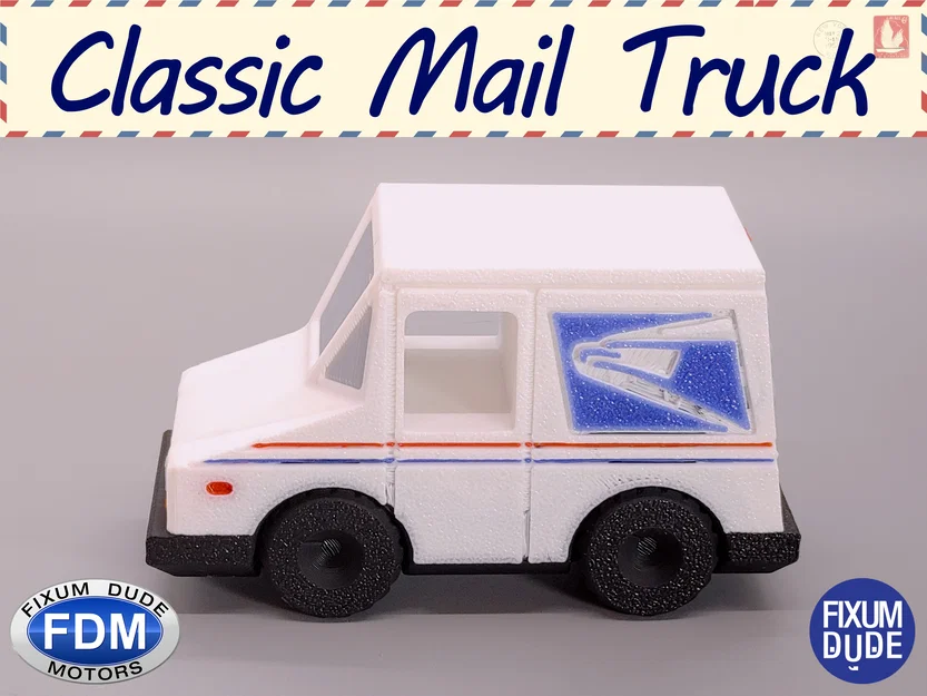 Fixum Dude Motors - Xe Tải Bưu Điện Cổ Điển PIP - Image 11