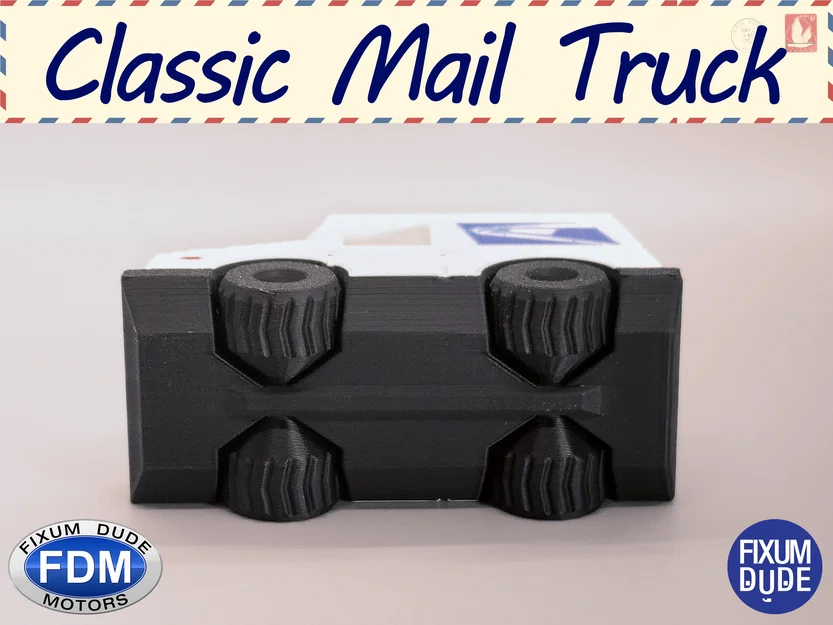 Fixum Dude Motors - Xe Tải Bưu Điện Cổ Điển PIP - Image 12