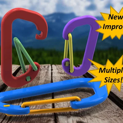 Móc khóa chịu lực Utility Carabiner v2