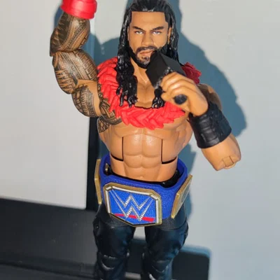 Mô hình micro cầm tay cho nhân vật action figure WWE
