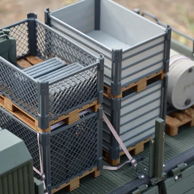 Thùng Euro Pallet Box Crate tỉ lệ 1/10
