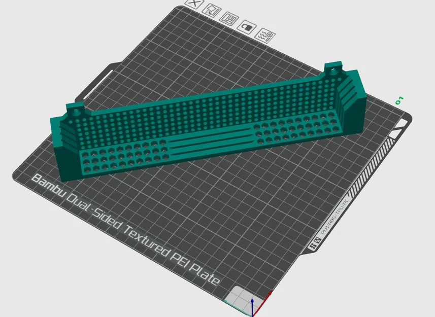 Kệ giữ Build Plate/Sheet Bambulab P1P/X1 cho tủ Ikea Platsa (3 & 5 khe) - Image 1