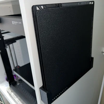 Kệ giữ Build Plate/Sheet Bambulab P1P/X1 cho tủ Ikea Platsa (3 & 5 khe)