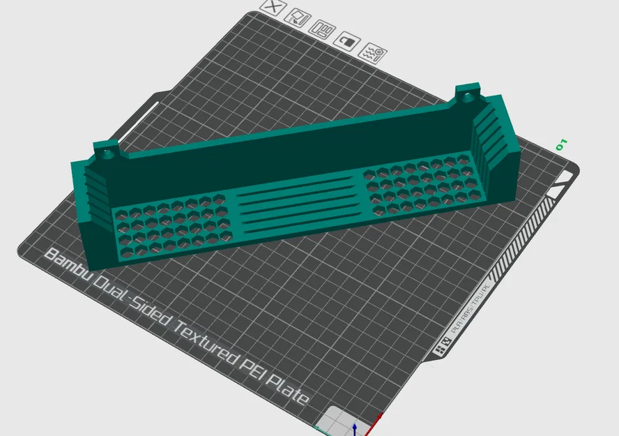 Kệ giữ Build Plate/Sheet Bambulab P1P/X1 cho tủ Ikea Platsa (3 & 5 khe) - Image 4