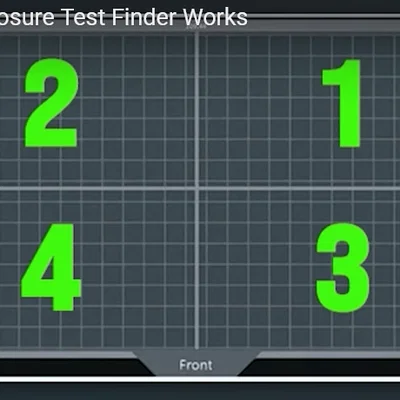 Photonsters Exposure Range Finder (Bản có đánh số)