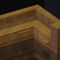 Mô hình bàn làm việc garage (garage bench) thu nhỏ cho sa bàn - Thumbnail 3