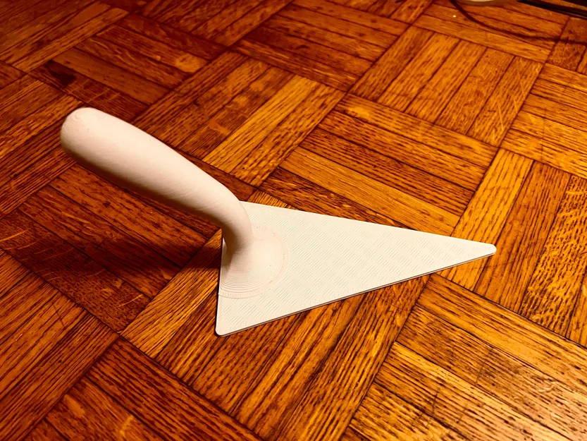 Trowel (Bay hớt) in 3D: Thiết kế tối ưu, không cần support - Image 1