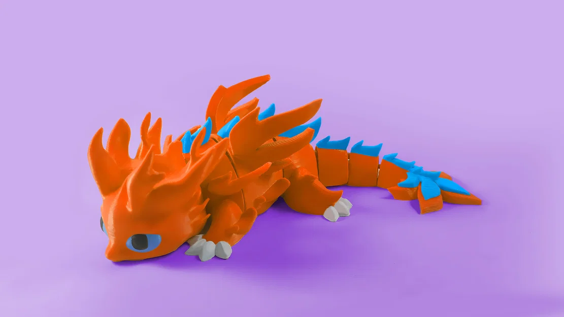 Mô hình rồng khớp nối BlazeTooth (lấy cảm hứng từ Toothless) - Image 1