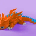 Mô hình rồng khớp nối BlazeTooth (lấy cảm hứng từ Toothless) - Thumbnail 1