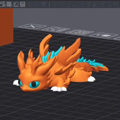 Mô hình rồng khớp nối BlazeTooth (lấy cảm hứng từ Toothless)