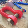 Mô hình móc khóa chịu lực Shackle v.2 in 3D độc đáo - Thumbnail 2
