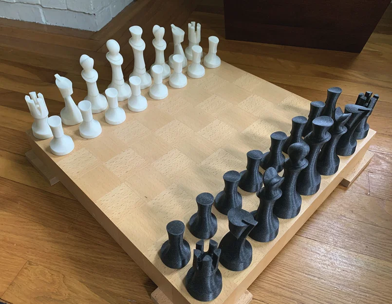 Bộ Cờ Vua Điêu Khắc (Chess Set) - Image 1