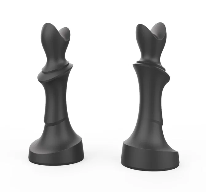 Bộ Cờ Vua Điêu Khắc (Chess Set) - Image 4