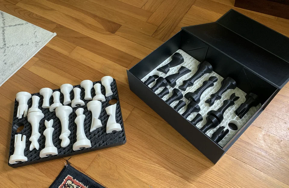 Bộ Cờ Vua Điêu Khắc (Chess Set) - Image 12