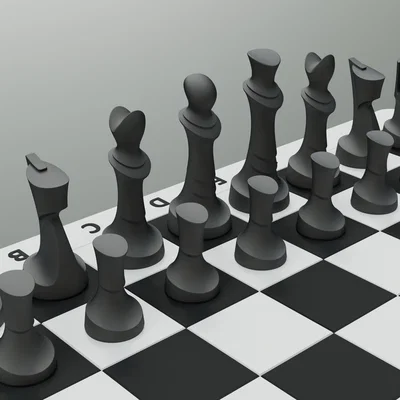 Bộ cờ vua 3D hiện đại tích hợp nam châm tiện lợi