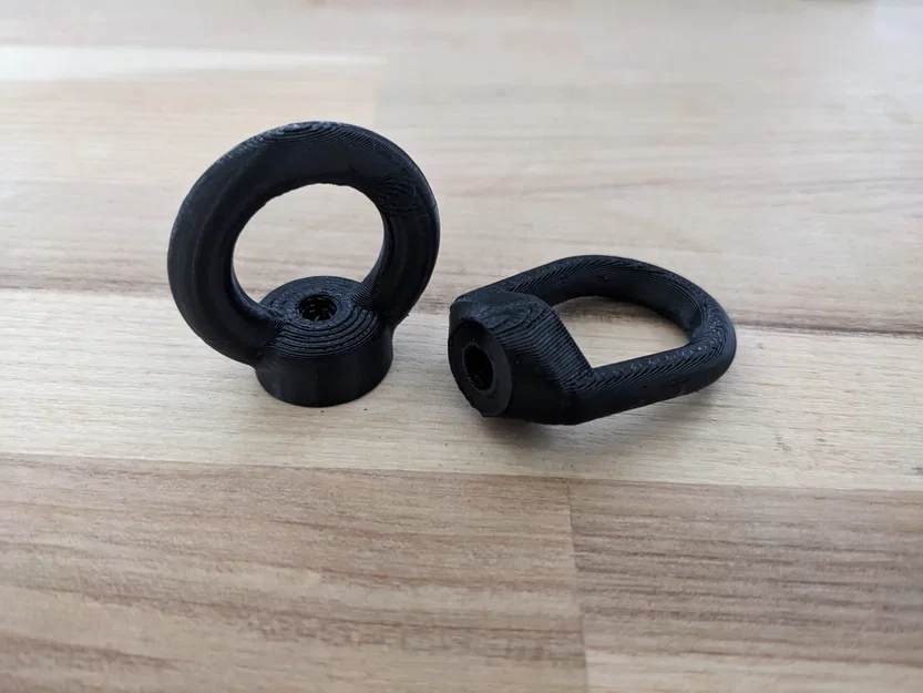 Mắt cẩu tròn ren suốt (Fully Threaded Circular Lifting Eyes) M6–M24 - Image 2