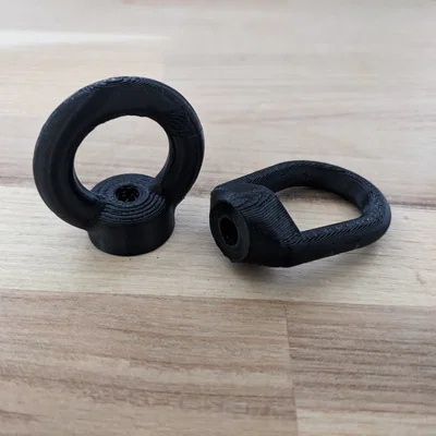 Mắt cẩu tròn ren suốt (Fully Threaded Circular Lifting Eyes) M6–M24
