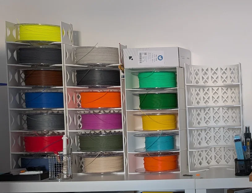 Hệ thống lưu trữ filament xếp chồng (Stackable Filament Storage System) - Image 3