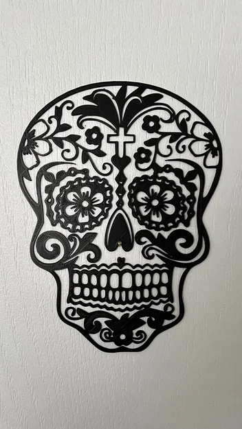 Mô hình trang trí tường đầu lâu Skull Wall Art #3 phong cách Gothic - Image 1