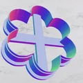 Khuôn cắt bánh quy hình hoa xinh xắn (Flower cookie cutter) - Thumbnail 1