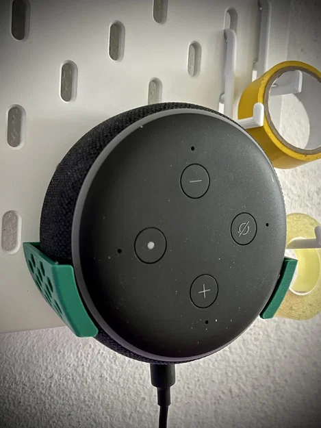 Giá đỡ Echo Dot 3 cho bảng treo IKEA SKADIS - Image 1