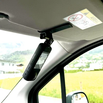 Giá đỡ Action Cam cho tấm che nắng, ngàm GoPro