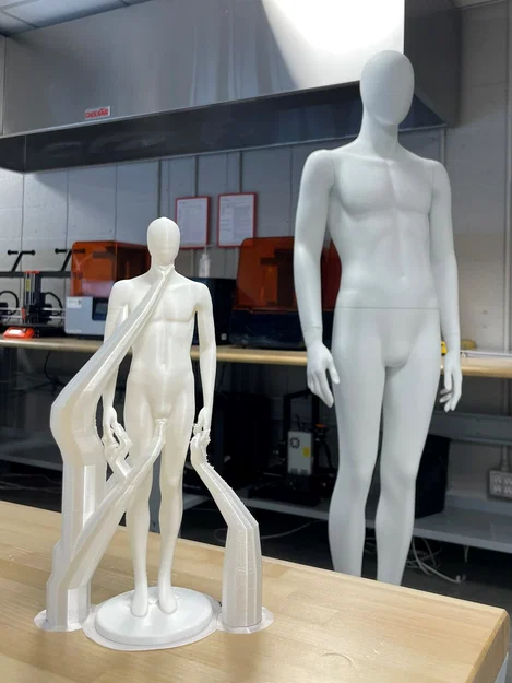 Mô hình Ma-nơ-canh nam và nữ thu nhỏ (tỷ lệ 1:8) in 3D - Image 3